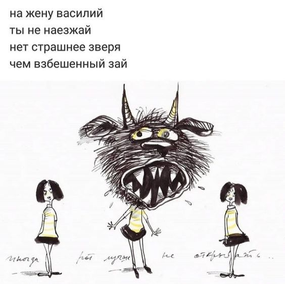 на жену василий ты не наезжай нет страшнее зверя чем взбешенный зай м