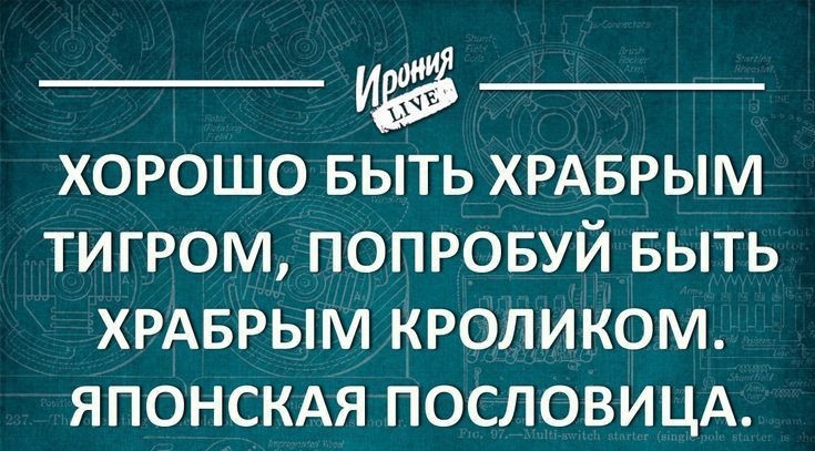 ХОРОШО БЫТЬ ХРАБРЫМ ТИГРОМ ПОПРОБУЙ БЫТЬ ХРАБРЫМ КРОЛИКОМ ЯПОНСКАЯ ПОСЛОВИЦА 1опіуыЕ