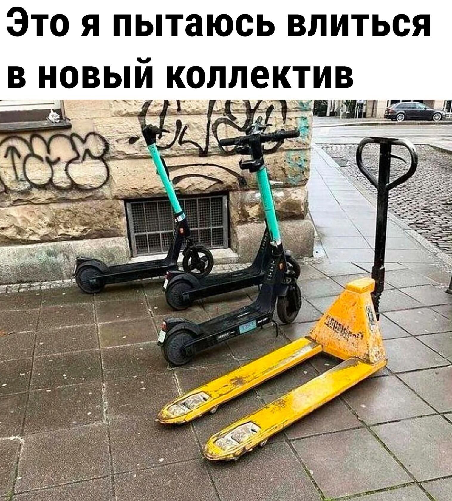 ЭТО Я ПЫТВЮСЬ ВПИТЬСЯ В НОВЫЙ коллектив