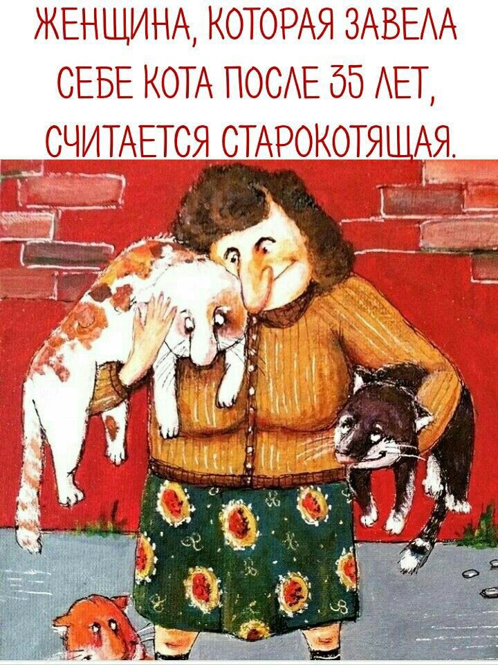 ЖЕНЩИНА КОТОРАЯ ЗАВЕАА СЕБЕ КОТА ПОСЕ бб АЕГ _ СЧИТАЕТСЯ СТАРОКОТЯЩ