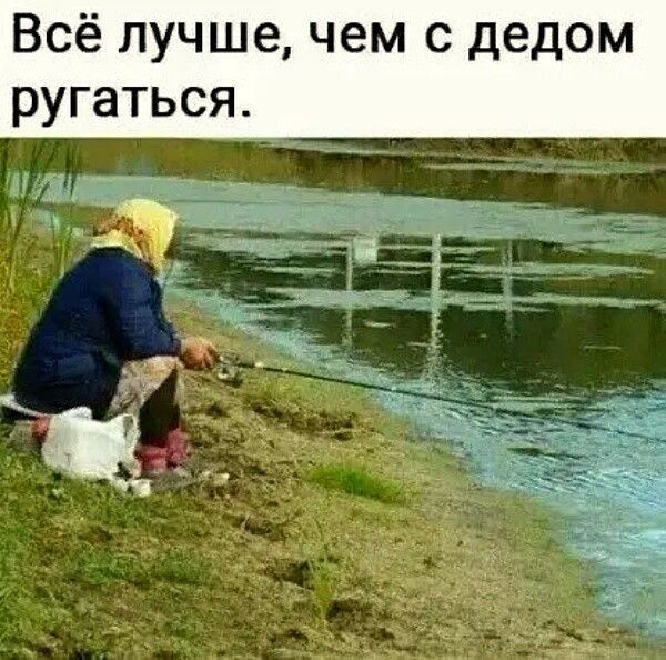 Всё лучше чем с дедом ругаться