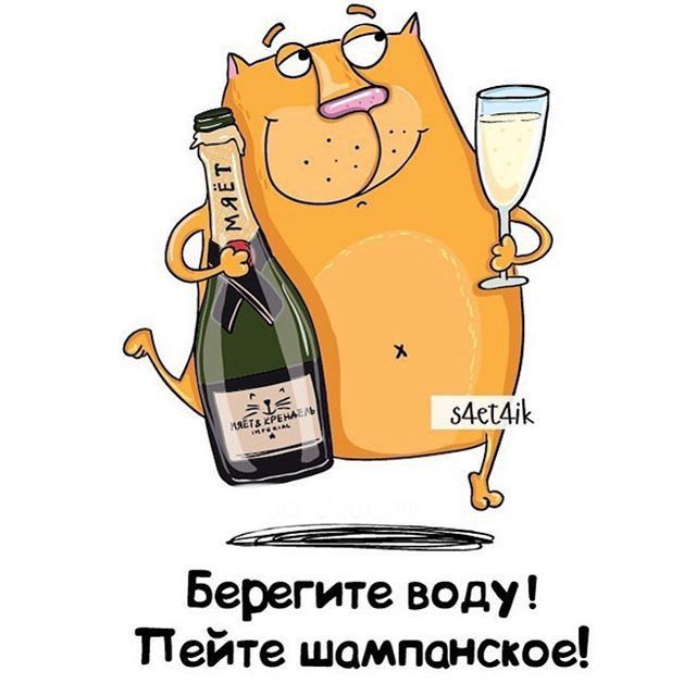 Берегите воду Пейте шампанское