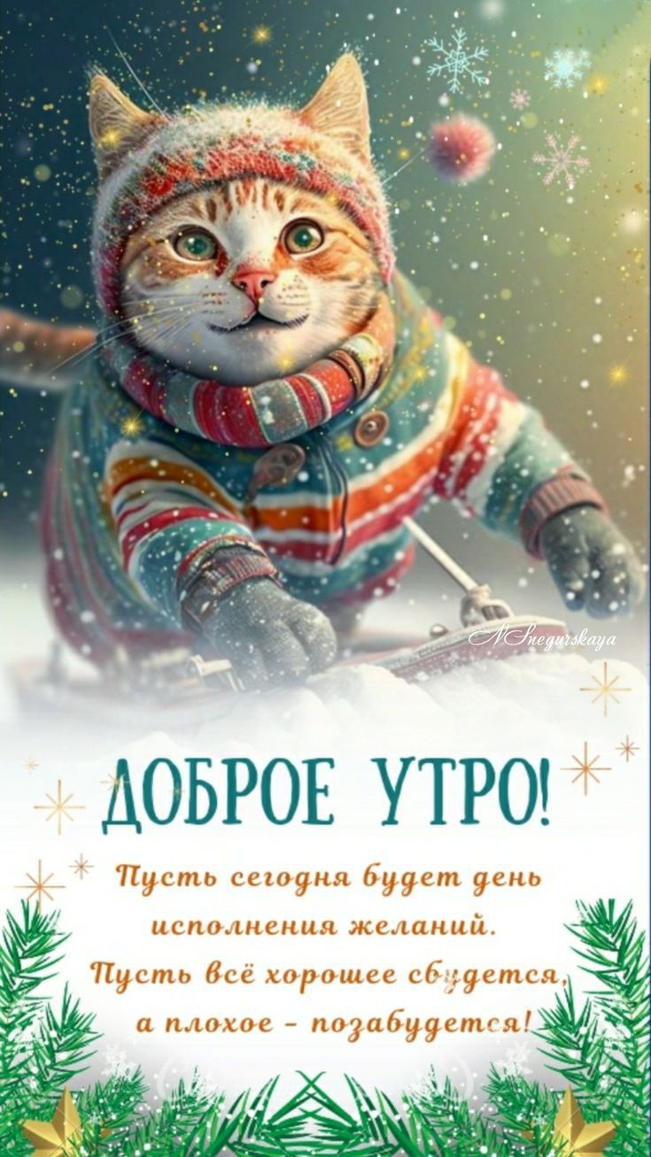 ДОБРОЕ УТРО Пусть сицкд будни мь цсгпмпеиия желаний