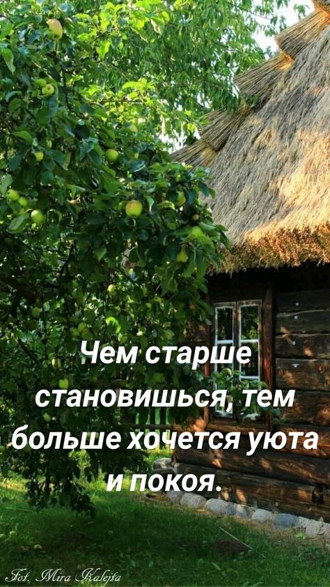 Чем старЩЁ становишьсідд тем Больше хцчещя уюта а ппіжоя Я _Ибт 5914