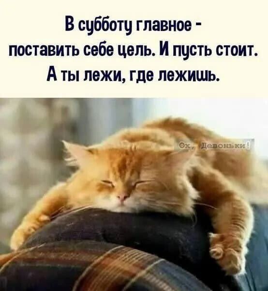 В сцбботч главное поставить себе цель И пусть стоит А ты пежи где лежишь