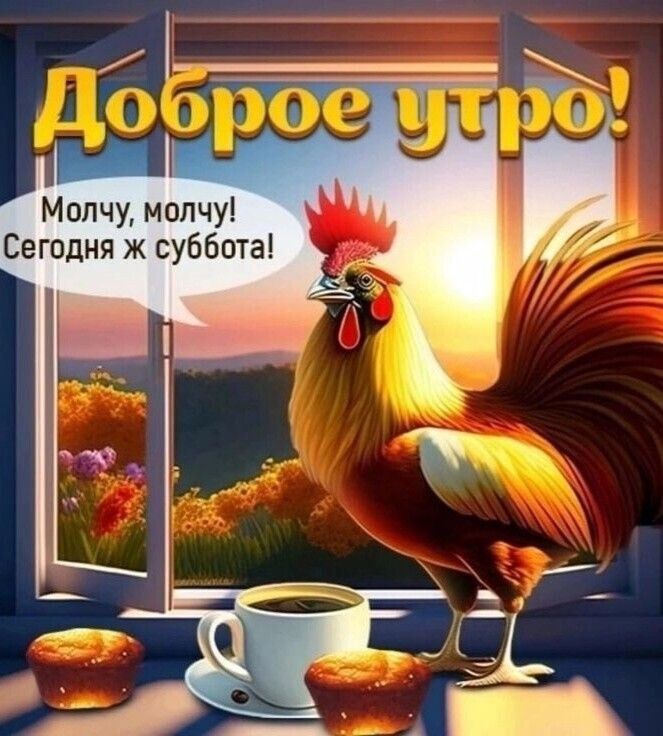 Молчу молчу Сегодня ж суббота