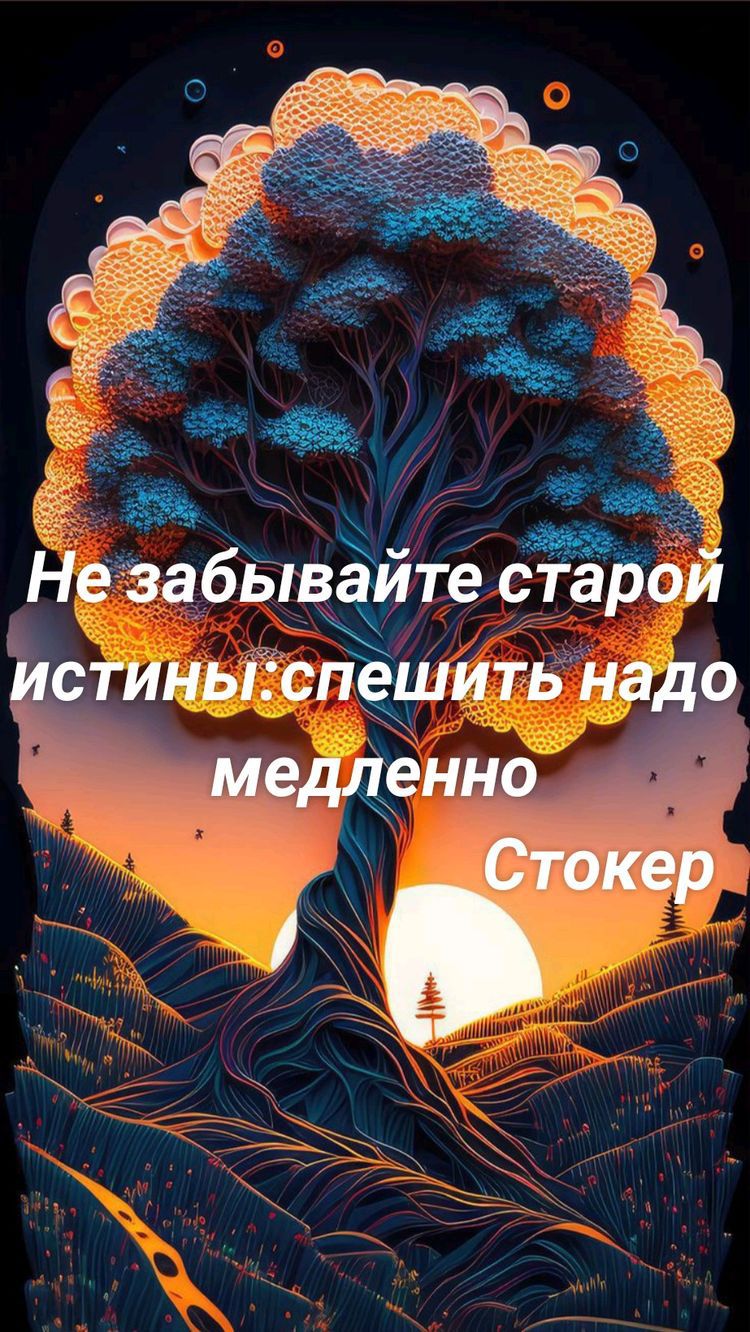 Не забываите старои истИны спшить надо медленно и Стокер