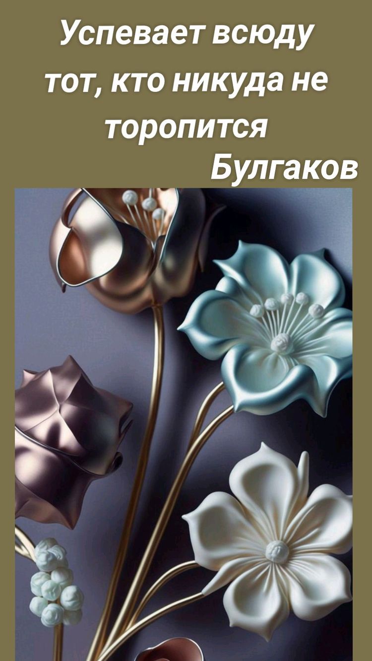 Успевает всюду тот кто никуда не торопится Булгаков