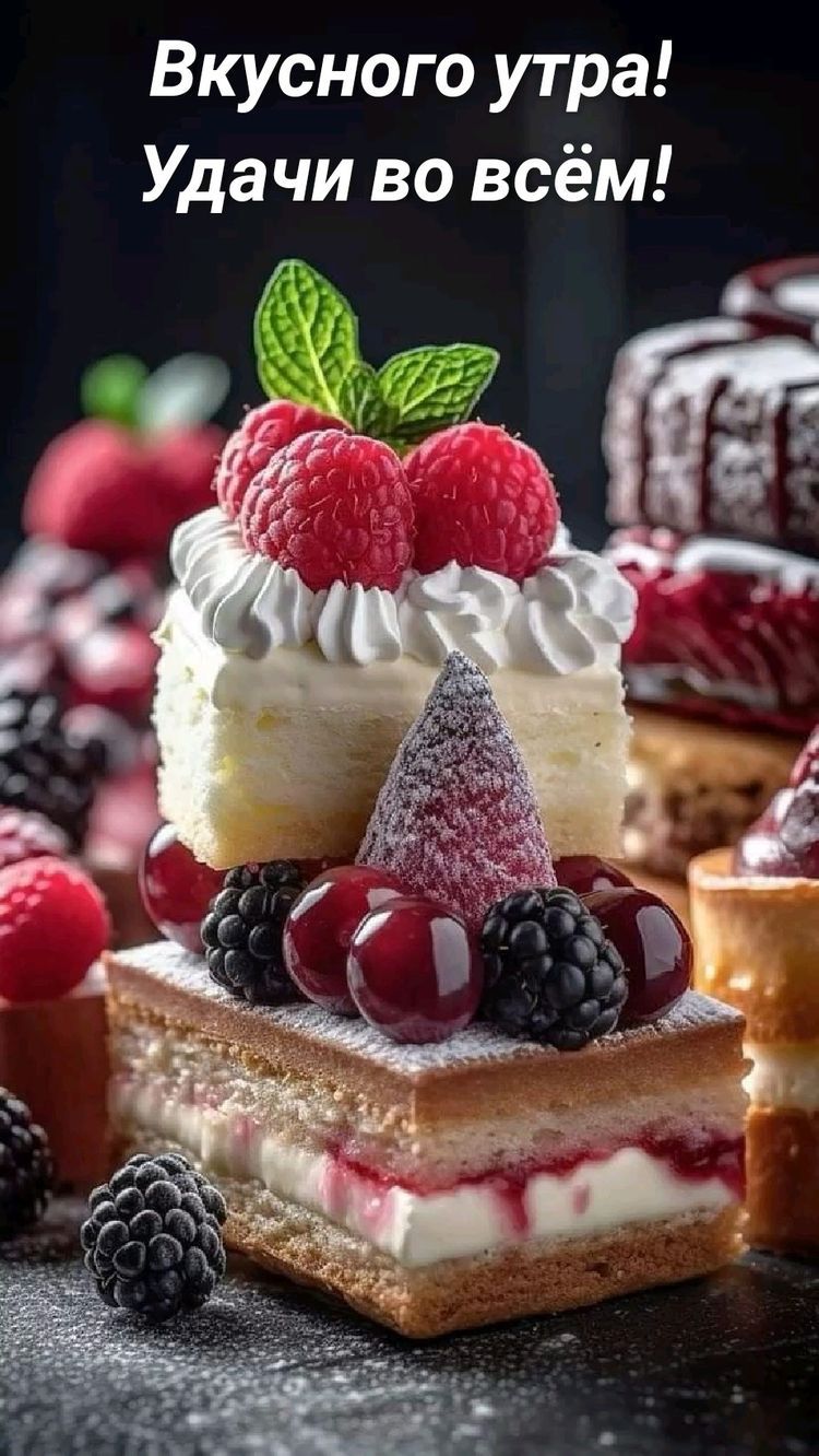 Вкусного утра Удачи во всём