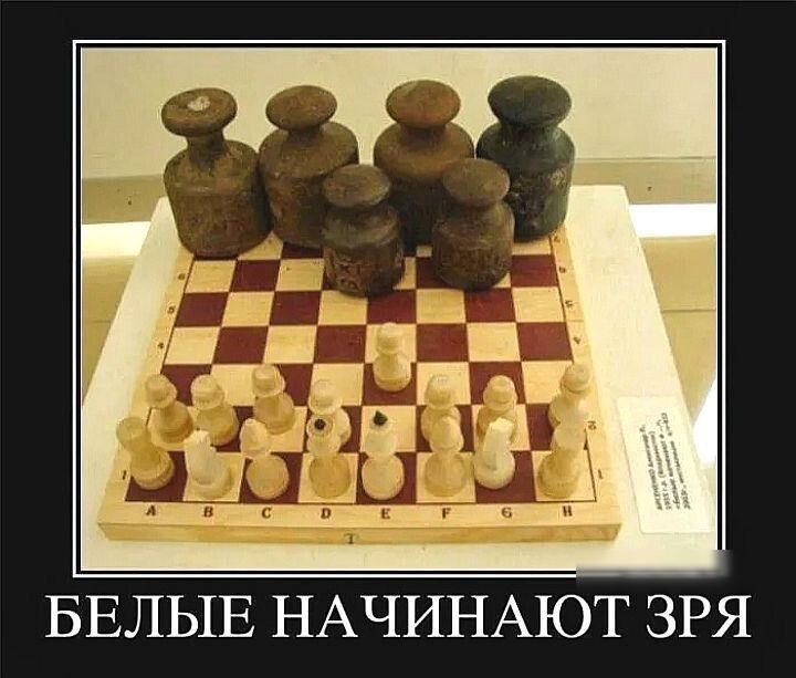 БЕЛЫЕ НАЧИНАЮТЗРЯ