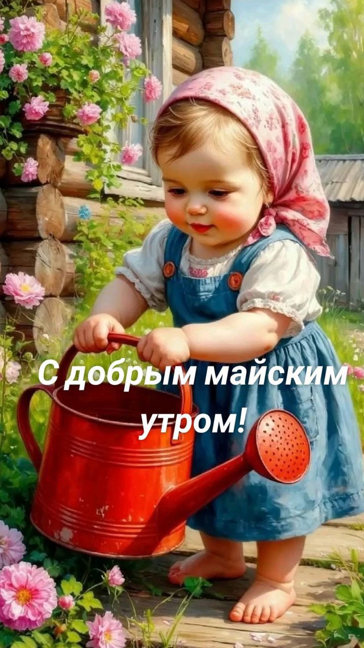 С добрым майским утром!