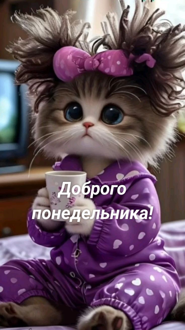 Доброе понедельника!