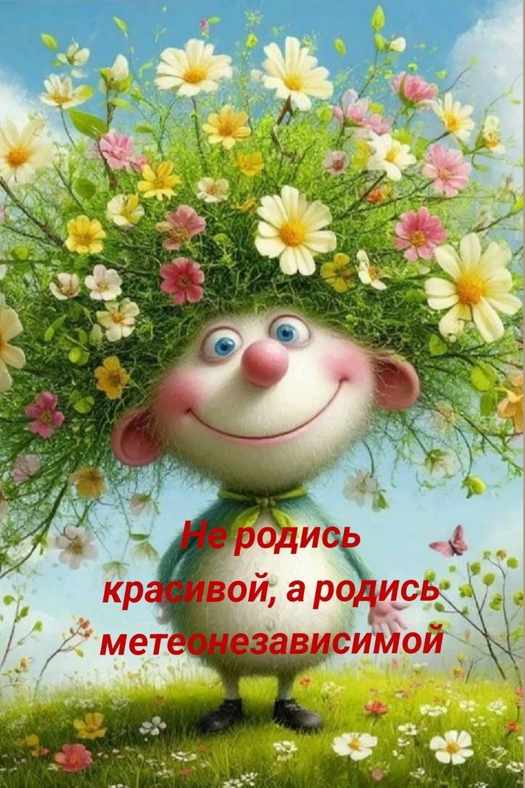Не родись красивой, а родись метеонеависимой.