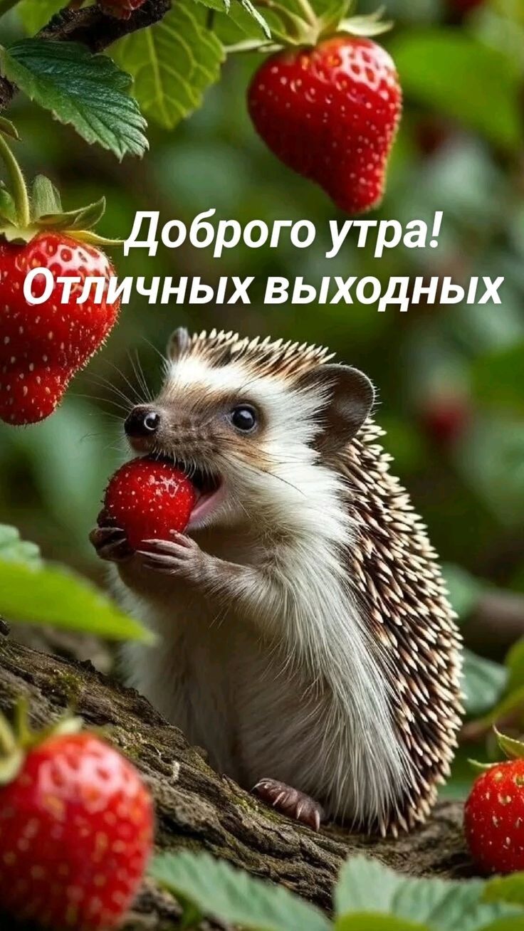 Добroго утра! Отличных выходных