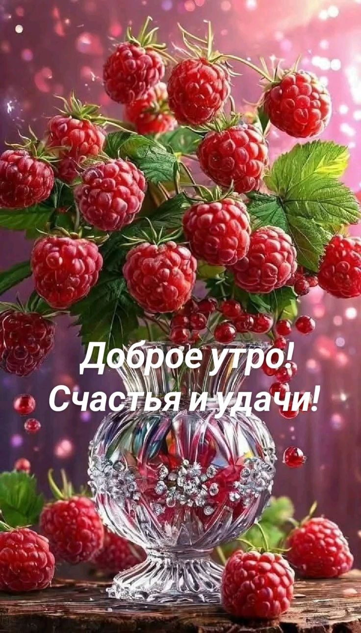 Доброе утро! Счастья и удачи!