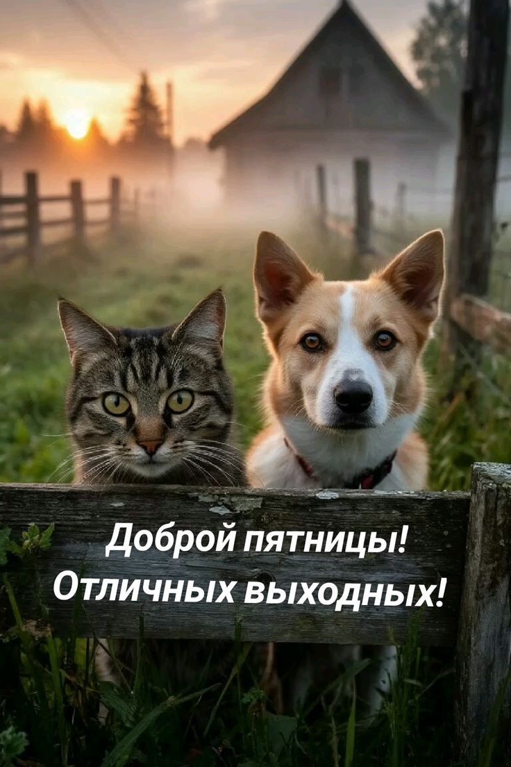Доброй пятницы! Отличных выходных!