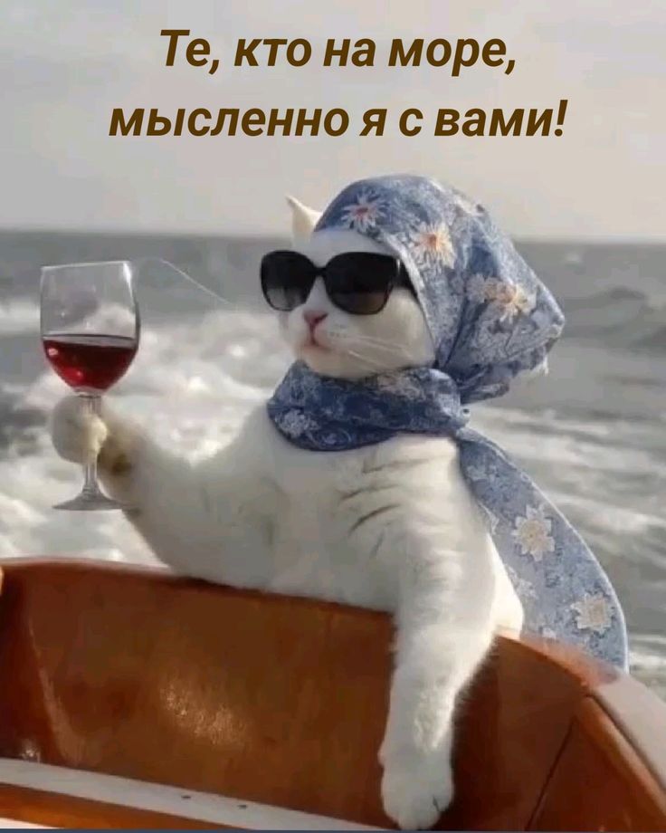 Те, кто на море, мысленно я с вами!