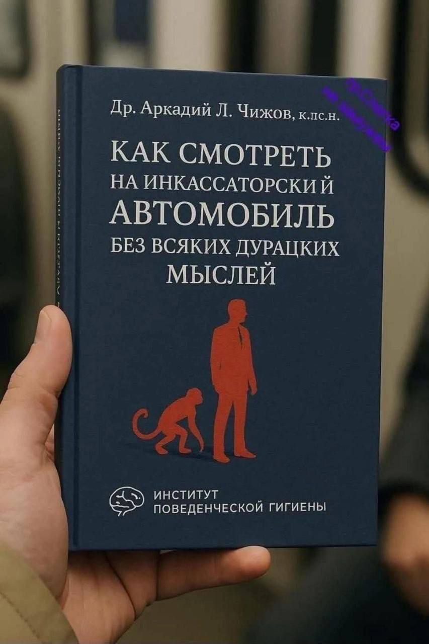 Доктор Аркадий Л. Чижов, к.п.н.
КАК СМОТРЕТЬ НА ИНКАССАТОРСКИЙ АВТОМОБИЛЬ БЕЗ ВСЯКИХ ДУРАЦКИХ МЫСЛЕЙ
ИНСТИТУТ ПОВЕДЕНЧЕСКОЙ ГИГИЕНЫ