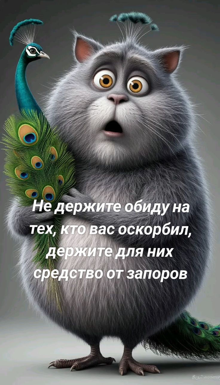 Не держите обиду на тех, кто вас оскорбил, держите для них средство от запоров
