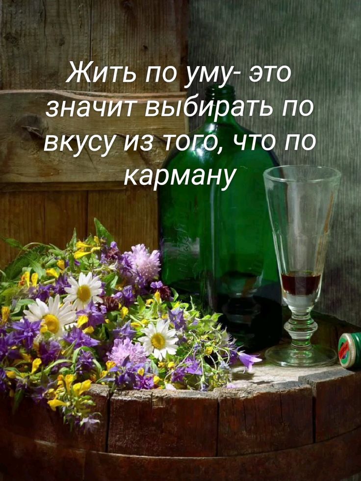 Жить по уму- это значит выбирать по вкусу из того, что по карману