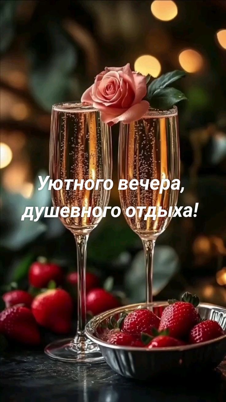 Уютного вечера, душевного отдыха!