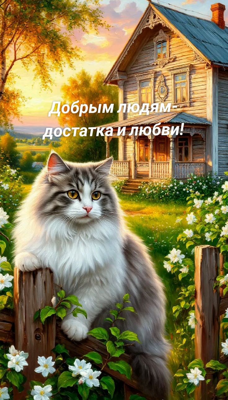 Добрым людям – достатка и любви!