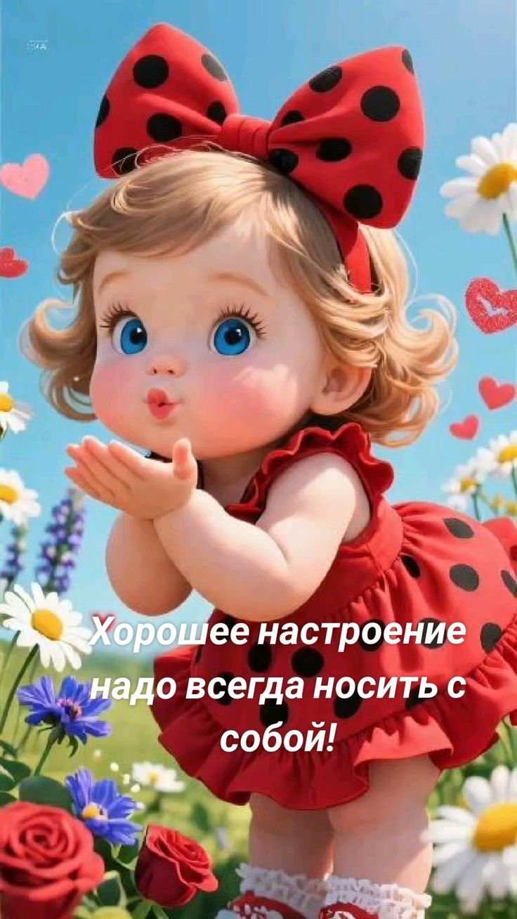 Хорошее настроение надо всегда носить с собой!