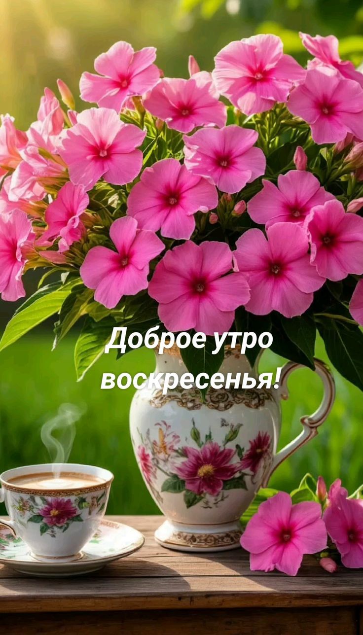 Доброе утро воскресенья!