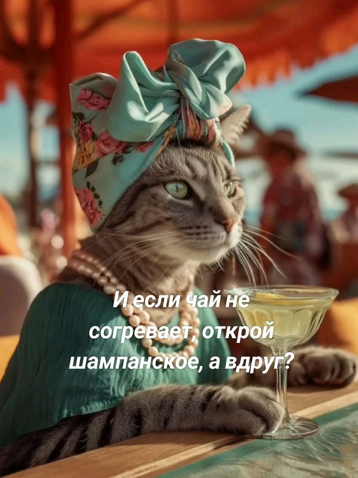 И если чай не согревает; открой шампанское, а вдруг?