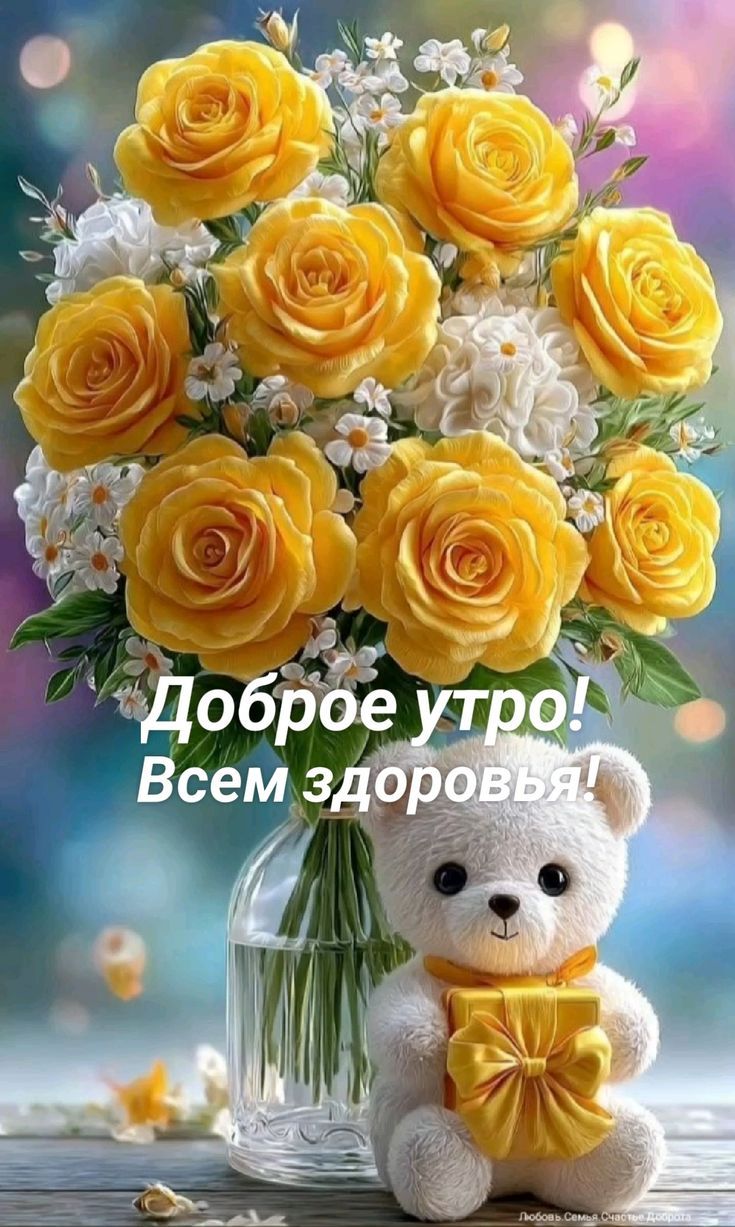Доброе утро! Всем здоровья!