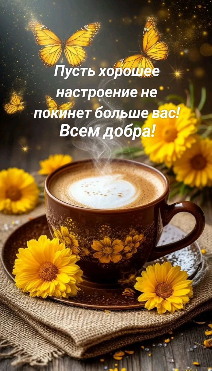 Пусть хорошее настроение не покинет больше вас! Всем добра!