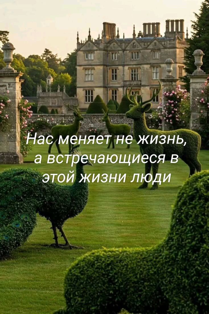 Нас меняет не жизнь, а встречающиеся в этой жизни люди