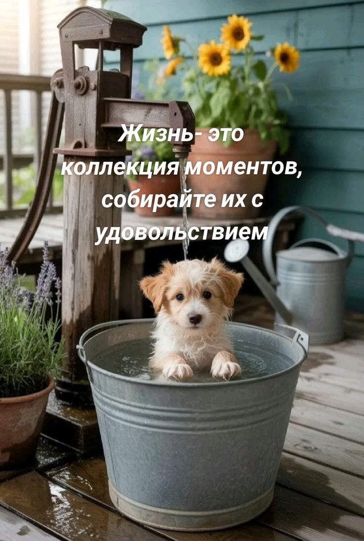 Жизнь- это коллекция моментов, собирайте их с удовольствием