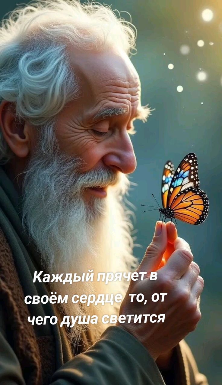 Каждый прячет в своём сердце то, от чего душа светится