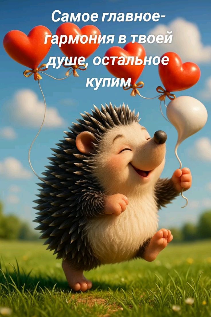 Самое главное - гармония в твоей душе, остальное купим