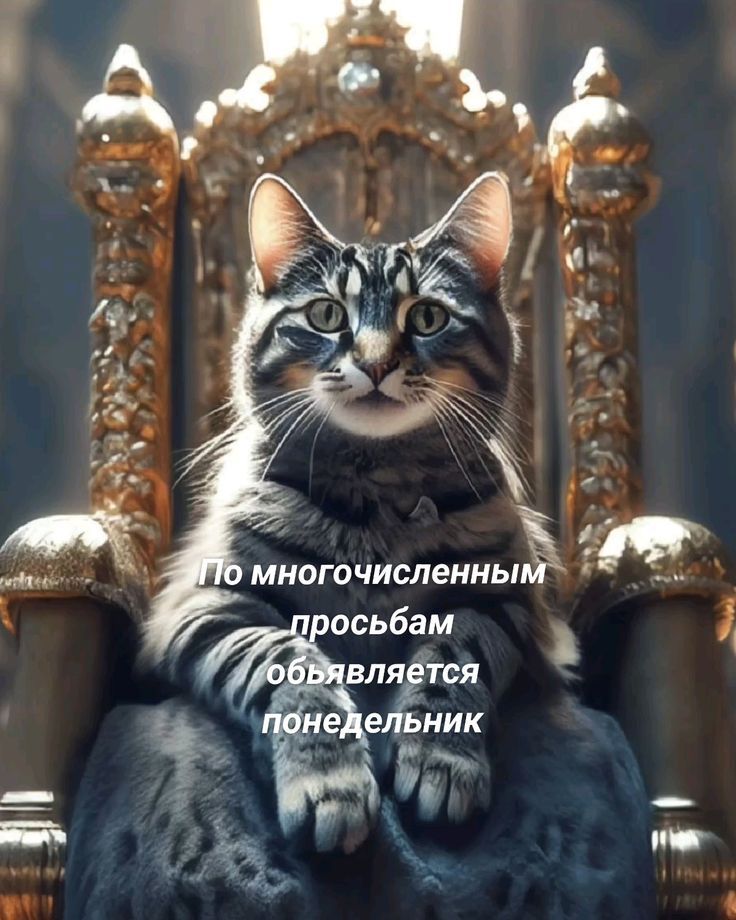 По многочисленным просьбам объявляется понедельник