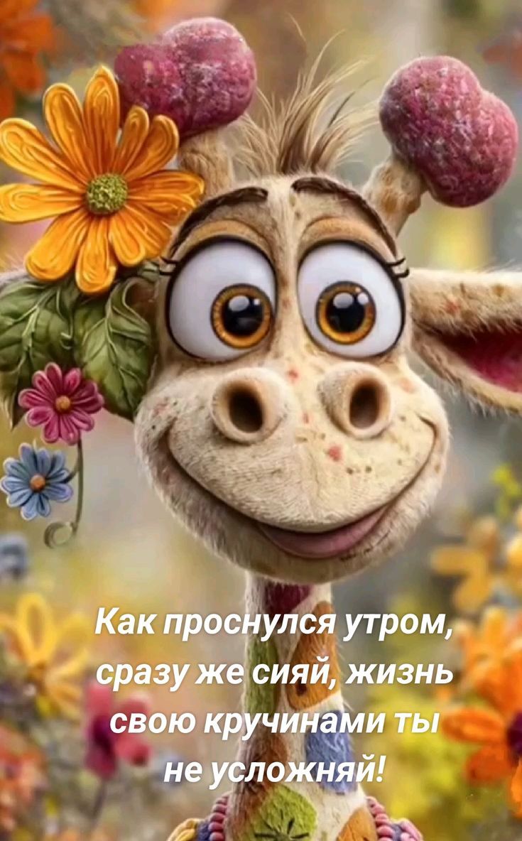 Как проснулся утром, сразу же сияй, жизнь свою кручинками ты не усложняй!