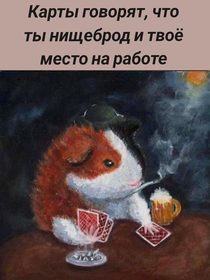 Карты говорят, что ты нищеброд и твоё место на работе