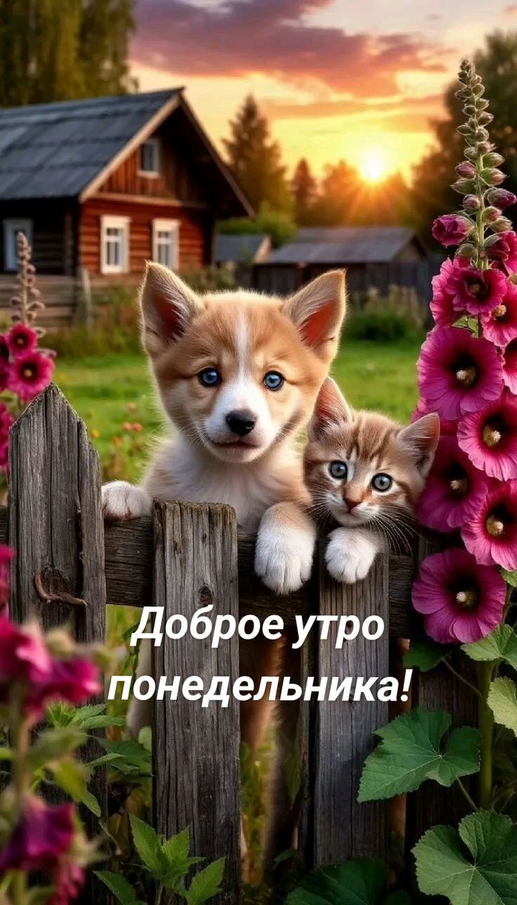 Доброе утро понедельника!