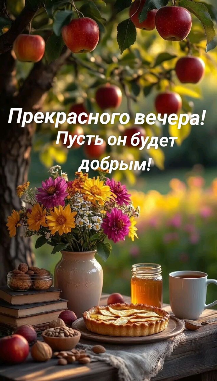 Прекрасного вечера! Пусть он будет добрым!