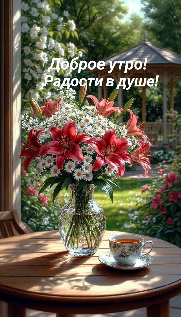 Доброе утро! Радости в душе!