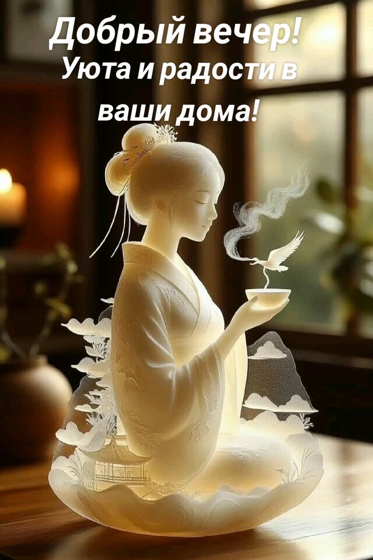 Добрый вечер! Уюта и радости в ваши дома!