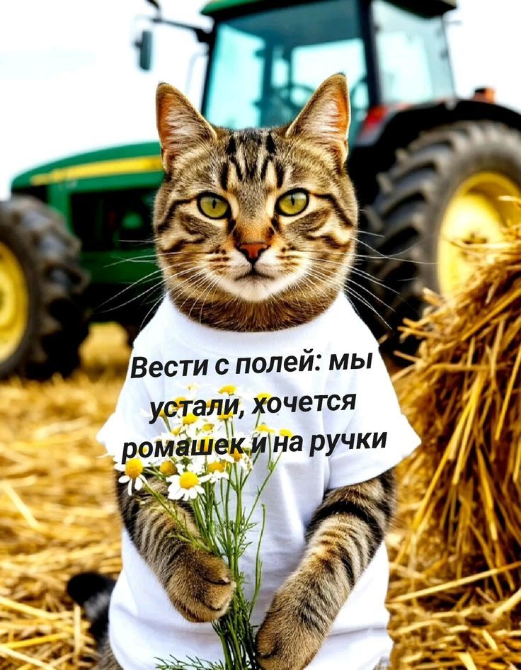Вести с полей: мы устали, хочется ромашек и на ручки