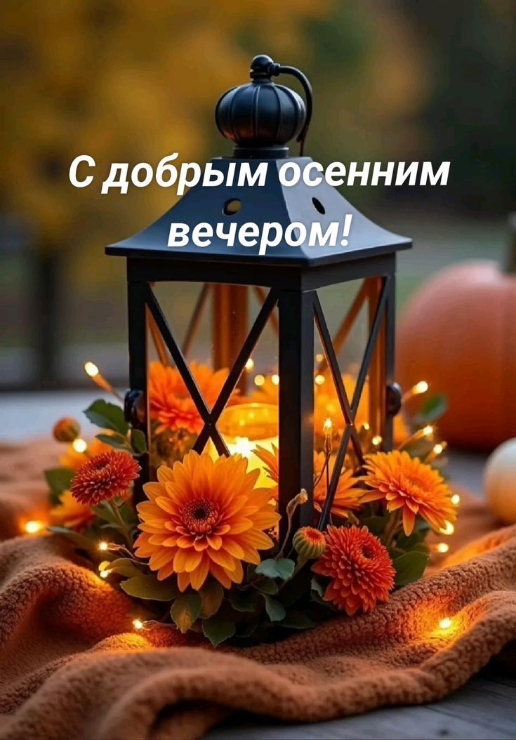 С добрым осенним вечером!
