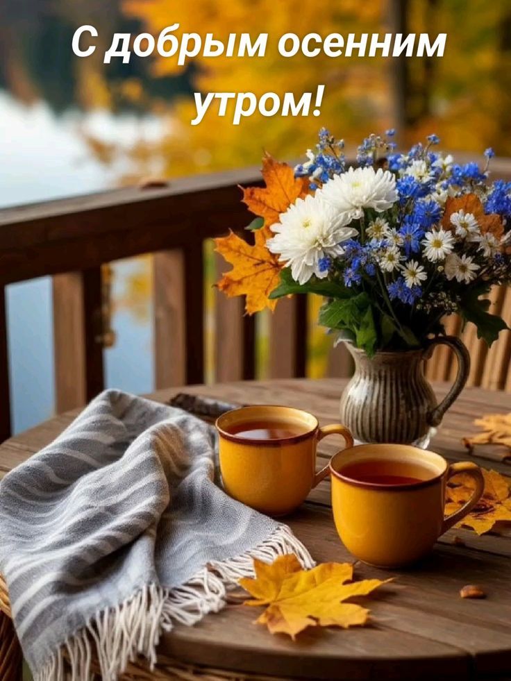 С добрым осенним утром!