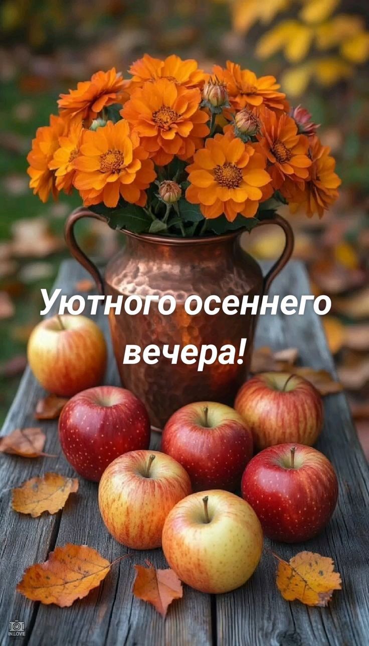 Уютного осеннего вечера!