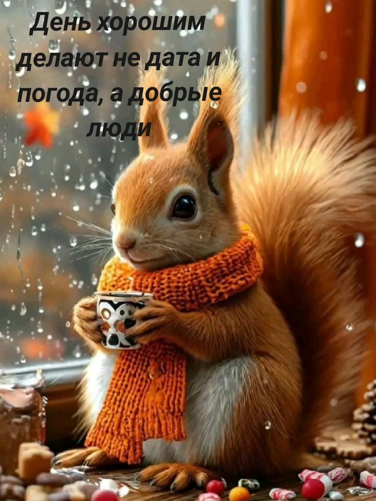 День хорошим делают не дата и погода, а добрые люди
