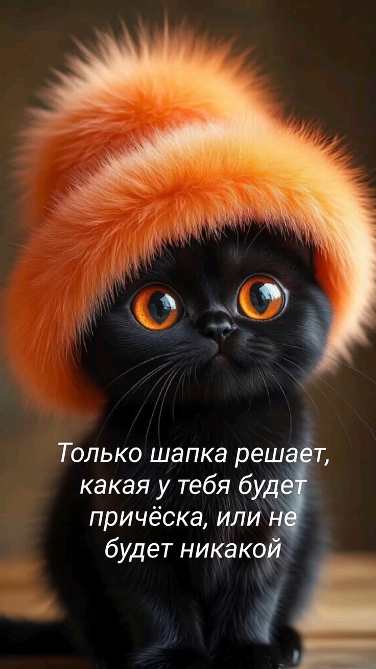 Только шапка решает, какая у тебя будет причёска, или не будет никакой