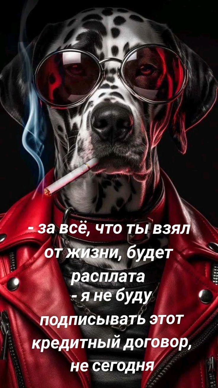 - за всё, что ты взял
от жизни, будет
расплата
- я не буду
подписывать этот
кредитный договор,
не сегодня