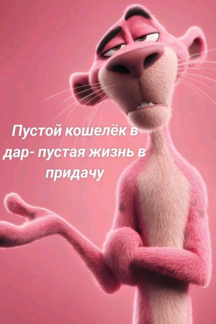 Пустой кошелёк в дар- пустая жизнь в придачу
